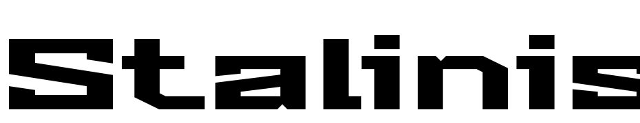 Stalinist One Font Download Free